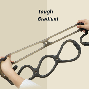 Braccio posteriore spalla 7 fori esercizio corda elastica Stretch Fitness <span class=keywords><strong>Band</strong></span> piede gamba barella mano braccio ginnico per Yoga Pilates - Product Image 2