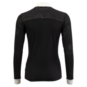 Camisa de Equitación Elegante para Mujer, Tejido Elástico Atlético, Absorbe la Humedad, Transpirable, Cómoda, Ligera y de Alto Rendimiento - Product Image 2