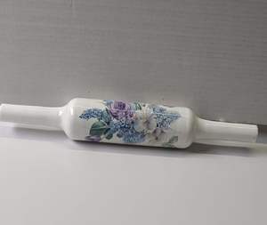 Ensemble de chakla belan artisanal décoratif et écologique |   Rouleau à pâtisserie en bois à motif floral |   Four à micro-ondes, compatible avec les fours traditionnels - Product Image 3