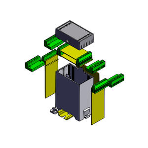 Vente d'usine Boîtier de contrôle industriel extérieur IP54 GAURANG Boîtiers verticaux sur rail Din VE 45 personnalisables - Product Image 3