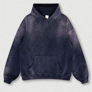 Custom Blank Vintage Distressed Cropped <b>Pullover</b> <b>Mens</b> Disstressed Acid Washed Paint Splatter Sunfaded Hoodie With No String - Product Image 5