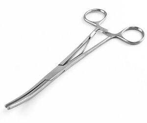 Pinzas de Presión Manual Med Impact Instruments, Tipo McKenzie, de Acero Inoxidable, Instrumento Quirúrgico para Cirugía Vascular y General - Product Image 3