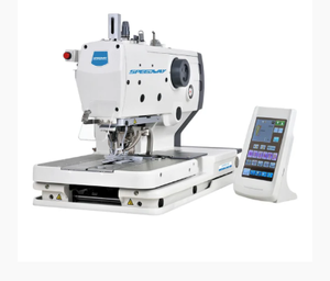 SPEEDWAY®SW-9820 – Electronic-Keyhole Buttonholee-Eyelet Machine-Complete Setup-Table & Stand Included - Product Image 1