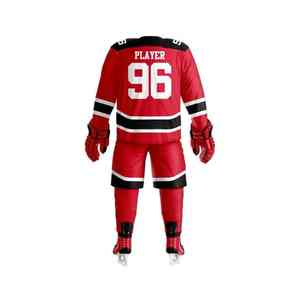 Uniforme de hockey personalizado con diseño vibrante por sublimación, costuras flexibles y ajuste premium para partidos de nivel profesional. - Product Image 4