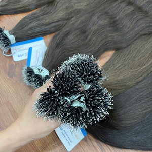 La coiffure tendance Keratin Tip Nano Ring Cheveux humains Toutes les textures Extensions de cheveux Aucune perte Aucun enchevêtrement - Product Image 4