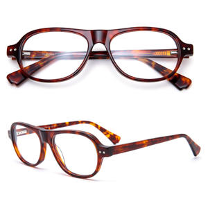 Lunettes de haute qualité pour hommes et femmes, lunettes de soleil unisexes en acétate, monture de lunettes, verres polarisés, OEM personnalisé, épais, tendance, rétro - Product Image 5