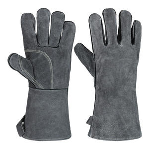 Gants de soudage en cuir pour gants de sécurité au travail industriel à haute intensité - Product Image 5