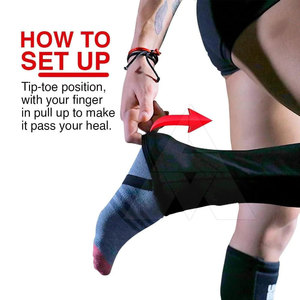 Corde en nylon/néoprène de qualité supérieure manchons de tibia d'escalade Protection professionnelle couleurs personnalisables Logo Service OEM quantité minimale de commande bas - Product Image 4