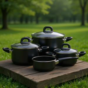 Juego de Utensilios de Cocina Silit de 4 Piezas en Negro - Product Image 3