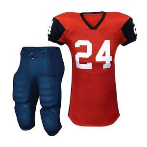 Uniforme de football américain par sublimation Offre Spéciale de service OEM sur mesure, vente en gros de maillot de football américain respirant à séchage rapide - Product Image 1