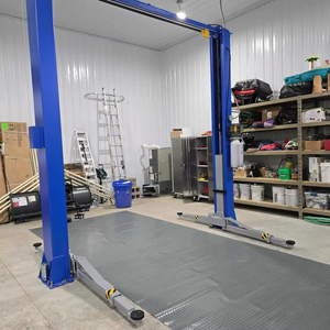 Elevador automotriz Legacy Automotive Lifts LL11KCF-BX de dos postes con simetría dual, el mejor elevador de dos postes para camiones y automóviles. - Product Image 1