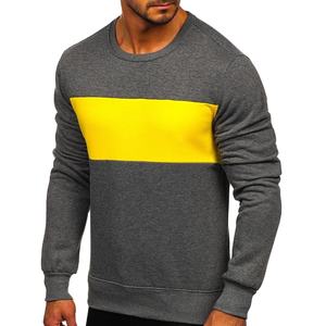 Men <b>Hoodie</b> Set Sweatshirt 50 Cotton 50 Polyester <b>Long</b> Sleeve Printed <b>Oversize</b> Pullover Hoodies Wholesale Black 2026 - Product Image 2