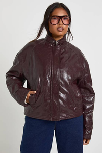 Chaqueta de Motociclista Personalizada para Mujer, 100% Algodón, Tejida, con Cierre, Impermeable, Bordada, Transpirable, Estilo Holgado - Product Image 3