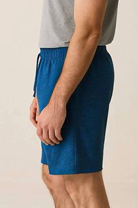 Wholesale 100% Cotton <b>Men's</b> <b>Shorts</b> Custom Screen Printed Logo Breathable Mid-Waist Casual Streetwear <b>with</b> Side <b>Zipper</b> <b>Pockets</b> - Product Image 5