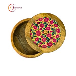 Cazuela de madera Warm Keeper Pot Modern Chapati Storage Tortilla Box con tapa para cocina Hotel Restaurant Tamaño personalizado - Product Image 6