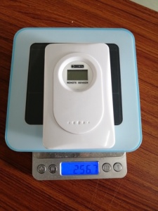 Hình dạng đẹp Trạm thời tiết không dây với cảm biến ngoài trời bảng và bàn kỹ thuật số báo động LCD đồng hồ - Product Image 5