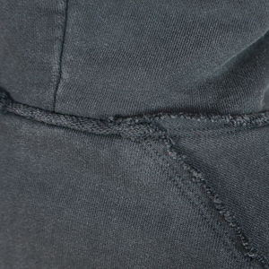 Custom 100% Cotton <b>Zip</b> <b>up</b> <b>Hoodie</b> 400gsm 500gsm 600 Gsm <b>Black</b> Oversized <b>Zip</b> French Terry Fleece <b>Zip</b> <b>Hoodie</b> Distressed Faded Blank - Product Image 6