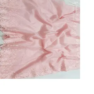 custom made pink coloured embroidered silk sarees in a broad assortment of patterns ideal for resale by clothing designers
