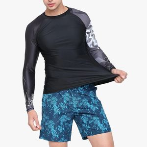 Design personnalisé de votre propre Rush Guard meilleure qualité séchage rapide polyester fabriqué à bas prix nouveau MMA Men Rash Guard - Product Image 1