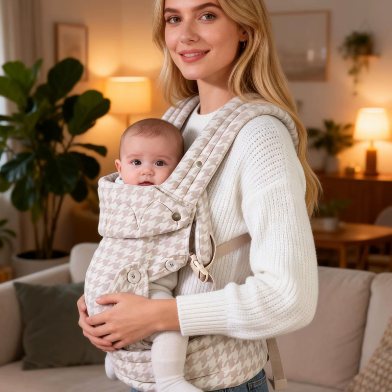 2026 Trending Cotton Linen Baby Carrier