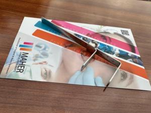 Medidor de mordida Dental Willis, medidor de medición Dental de ortodoncia de acero inoxidable, instrumento Dental utilizado para determinar la longitud, el ancho - Product Image 3