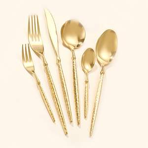 Juego de cubiertos de metal de acero inoxidable de primera calidad para comidas gourmet, degustación de comida, chapado en restaurante y presentaciones culinarias - Product Image 6