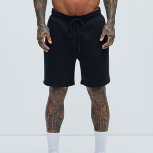Factory Manufacturer High Quality <b>Mens</b> <b>Shorts</b> <b>Elastic</b> <b>Waist</b> Canvas Breathable Quick Dry Eco-Friendly Gym Workout Fitness <b>Shorts</b> - Product Image 1