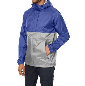 Chaqueta deportiva empalmada con estilo para hombre, a prueba de viento, impermeable, capucha para exteriores, estampado, estilo exterior, gimnasio, chaqueta para correr, chaqueta de nieve - Product Image 5