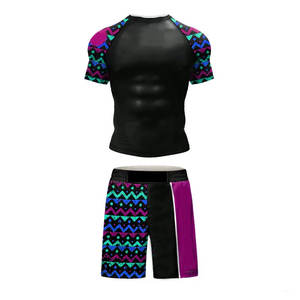 Fabricante de Rashguards de BJJ Sublimados con Estampado Personalizado al por Mayor, Ropa de Entrenamiento de Spandex - Product Image 6