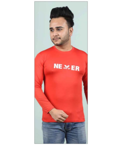 Camiseta de manga larga de moda para hombre hecha a mano con tela sin algodón para comodidad durante todo el día - Product Image 1