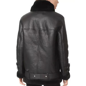 แจ๊กเก็ตหนังขนแกะคอเสื้อของผู้หญิง2025ใหม่ - Product Image 2