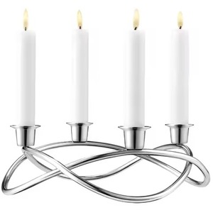 Bougeoir en métal moderne de haute qualité support fait main durable pour la décoration intérieure fête de mariage et affichage de Table - Product Image 5