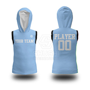 Drapeau personnalisé 7on7 Football grande taille sans manches à capuche respirant séchage rapide équipe vêtements de sport pour hommes vente en gros - Product Image 2