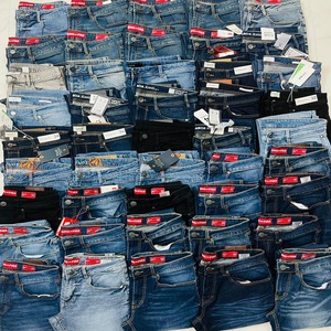 Jeans en denim délavés à l'acide de haute qualité pour hommes pantalons brodés d'impression droite empilés de concepteur personnalisé bouton Hip Hop hiver - Product Image 6