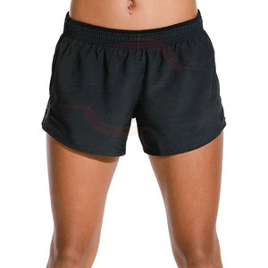 Short en tissu polaire sans couture taille haute pour femme Pakistan séchage rapide respirant taille élastique Options personnalisables pour l'été - Product Image 2