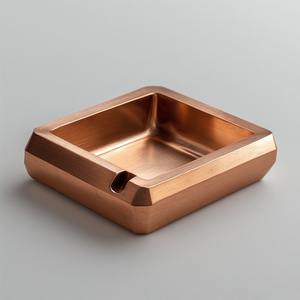 Cenicero de Cigarros de Aluminio Premium con Cuerpo Redondo, Diseño Duradero y Ecológico para un Estilo de Mesa de Lujo en el Hogar - Product Image 3