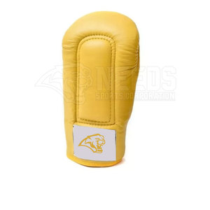 Sac de boxe en cuir de haute qualité Mitt couleur unie avec motif imprimé fabriqué au Pakistan - Product Image 5