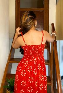 Vestido indio de algodón hecho a mano, regalo de boda personalizado para novia, vestido de fiesta elegante para mujer, Vestido de playa de verano, regalo para ella - Product Image 4