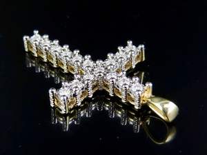 Fashion Style Iced Out Moissanite Diamond 925 Silver <b>Cross</b> Pendant With Hip Hop Jewelry For Men Party Wear - Product Image 3