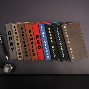 Libreta de Cheques Personalizada de Alta Calidad, Estilo Vintage, Tapa Blanda de Cuero, Libreta de Viaje, Diario, Venta al por Mayor, LCR-0010 - Product Image 5