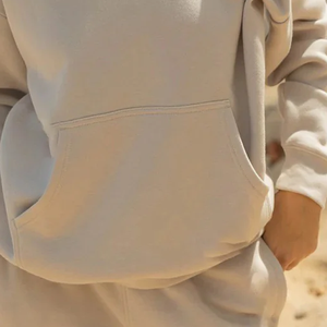 Streetwear pull à capuche pour femme épaule tombante anti-boulochage personnalisé 3D bouffant imprimé logo respirant hip hop sweats à capuche pour femme - Product Image 6