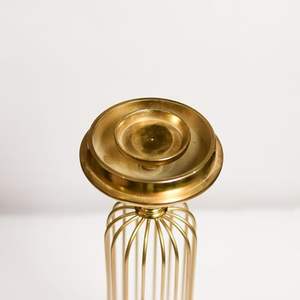 Candelabro Decorativo de Latón Antiguo para Bodas, Portavelas de Lujo, Artesanía Metálica de la Mejor Calidad, Soporte Decorativo para Velas - Product Image 6