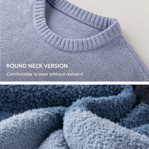 Ensemble de survêtement deux pièces en molleton 100 % coton personnalisé pour homme – Respirant, épais, grande taille, séchage rapide - Product Image 5