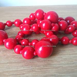 สร้อยคอลูกปัดอัญมณีรูปวงรีหลายเหลี่ยมประดับด้วยเรซิ่นที่มีค่า - Product Image 3