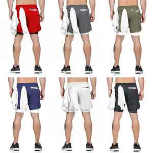 2025 Top Trending Men's Gym Shorts Personalizados Fitness Training Running Shorts Patrón sólido 100% Algodón Bienvenido Personalizaciones - Product Image 3