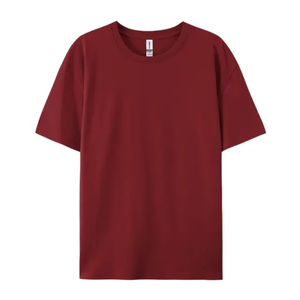 Premium personnaliser hommes décontracté été o-cou t-shirt ample plaine à manches courtes chemise en plein air mode lavage à l'acide vêtements de tous les jours - Product Image 3