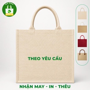 กระเป๋าผ้าแคนวาสทรงสี่เหลี่ยม Truong Gia สำหรับใช้งานทั่วไป พร้อมพิมพ์ลายดิจิทัล ปรับแต่งได้ - Product Image 2