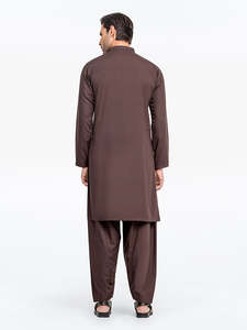 Coton pakistanais Shalwar Kameez ethnique été hiver vêtements musulmans hommes élégant Shalwar Kameez vente en gros personnalisé - Product Image 5