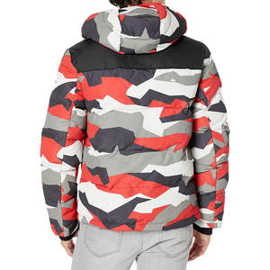 Veste matelassée à fermeture éclair pour homme, de haute qualité, nouvelle, élégante, longue, taille XL, à capuche, col montant, imperméable, respirante, tissu chaud - Product Image 2