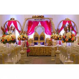 Mejor Diseño Elefante Tronco Pilar Mandap Más Popular FRP Matrimonio Mandap en EE. UU. Durable Cultural Shaadi Ka Mandap Por DST - Product Image 1
